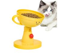 Raised Cat Litter Box - Multi-level Height Adjustable | Non-slip Travel Bowls | for Home, On The Road, Garden, Indoor, Outdoor, Joint Friendly Feeding Station