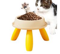 Raised Cats,Whisker Friendly Feeding Dish | Raised Anti-tip and Non-Slip Bowl | And Fatigue Dogs When Eating Travel Home Daily Apartment