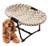 Raised Dog Bed - Elevated Kitty Chair, Non Slip Foldable Dog Hammock, Lightweight Elevated Sleeper | Animal Rest For Pets Cats Kitten Puppy Sleep Rest Camping Outside Travelling Playing