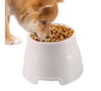 Raised Dog Bowl - Raised Cat Water Bowl - Dishwasher-Safe Pet Feeder Dish for Floor Home Travel Outdoor Camping Trip Veterinary Recovery