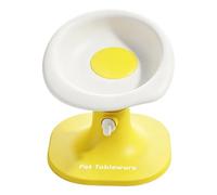 Raised Dog Bowl Set, Ergonomic Pet Feeding with Stable Support Frame, Double Bowl Elevated Feeder System, Anti Tip Pet Food Water Station, Portable Feeding Stand for Apartment Balcony