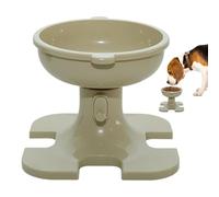 Raised Feeding Bowl for Cats, Height Adjustable, Raised Cat Bowl, Tilted, Raised Water Bowl, Dog Food Tray with Magnetic Sponge Handle for Cats, Dogs, Puppies, Pets Indoors