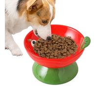 Raised Feeding Bowl for Cats, Raised Cat Bowls - Funny, Cute Raised Cat Bowls with Fish Design, Pet Supplies for Household, Food Water Dispenser, Sturdy Feeding Bowl for Cats