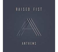 RAISED FIST - ANTHEMS BLACK LP VERSION - Vinyl Record - A4z
