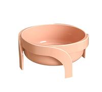 Raised Food Bowl Neck Anti-Vomiting Elevated Dog Bowls With Stand Single Dish For Small Dogs Food Bowls Elevated Whisker-friendly Wide Raised Dog Feeding Bowls With Stand