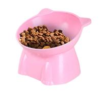 Raised Food Bowls for Cats Elevated Water Bowl, Non-Slip, Tall, Feeding | Food Dish Stress Free Backflow Neck Whisker Fatigue for Tall Kitten Water Backflow Free Feeding