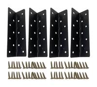 Raised Garden Bed Brackets - 90° Planter Box Connectors with Screw | Vegetable Planter Corner Connectors - for Garden Furniture Outdoor Indoor Fence Lawn Backyard