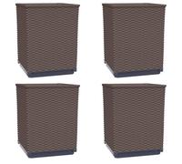 Raised Garden Bed Flower Plant Pot Planter Pot Polypropylene vidaXL