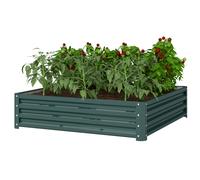 Raised Garden Bed Gardner Frame Outdoor Planter Kit Flower Vegetables Green