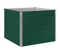 Raised Garden Bed Outdoor Pot Vegetable Planter Bed Galvanised Steel vidaXL