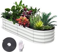 Raised Garden Planter For Plants, Flowers And Vegetables, Raised Plant Box