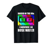 Raised in The 80s Cassette Tape Funny Retro T-Shirt