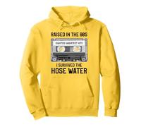 Raised in the 80s. Hose water. Cassette Tape funny Retro Pullover Hoodie