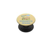 Raised In The Wishabitch Woods Cute Magical Reindeer Comical PopSockets Adhesive PopGrip