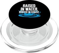 Raised In Water Rooted In Christ Baptism PopSockets PopGrip for MagSafe