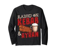 Raised Kebab & Ayran Turkish Cuisine Cultural Roots Turkey Long Sleeve T-Shirt