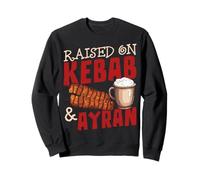 Raised Kebab & Ayran Turkish Cuisine Cultural Roots Turkey Sweatshirt