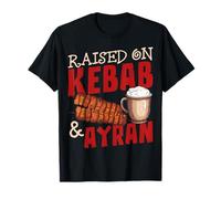 Raised Kebab & Ayran Turkish Cuisine Cultural Roots Turkey T-Shirt