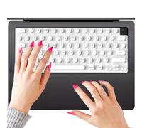 Raised Keyboard Cover for Long Nails, Silicone, Waterproof, Keyboard Protector for Long Nails, For Women, Wives, Mothers Writers, Typisters, Professionals, School, Office, Home, Playroom