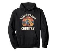 Raised On 90’s Country Retro Western Music Nostalgia women Pullover Hoodie