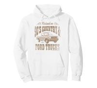 Raised on 90's Country & Ford Trucks Pullover Hoodie