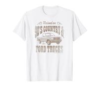 Raised on 90's Country & Ford Trucks T-Shirt