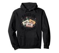 Raised on 90s Country Retro Cassette Western Vibe for Music Pullover Hoodie