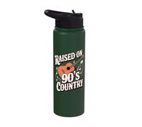 Raised On 90's Country Stainless Steel Insulated Water Bottle
