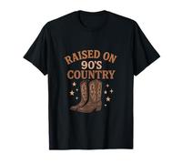 Raised on 90's Country - Vintage Western Music T-Shirt