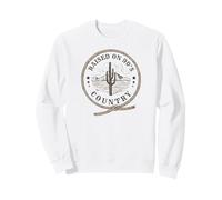 Raised On 90's Country Vintage Western Women Men Wild West Sweatshirt
