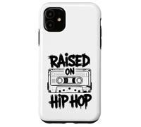 Raised On 90s Hip Hop Retro Cassette Tape Music Lover Case for iPhone 11