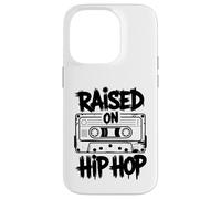 Raised On 90s Hip Hop Retro Cassette Tape Music Lover Case for iPhone 14 Pro
