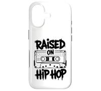 Raised On 90s Hip Hop Retro Cassette Tape Music Lover Case for iPhone 17