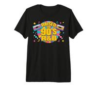 Raised On 90s R&B Vintage Retro Premium T-Shirt