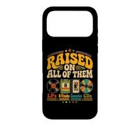 Raised On All of Them Vintage Retro Cassette CD Music Lover Case for iPhone 17 Pro Max