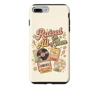Raised On All of Them Vintage Retro Cassette CD Music Lover Case for iPhone 7 Plus/8 Plus