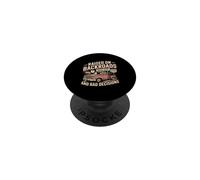 Raised On Backroads And Bad Decisions Truck PopSockets Adhesive PopGrip
