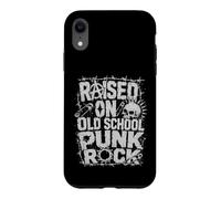 Raised On Foundational Punk Rock Music Fan Case for iPhone XR
