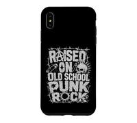 Raised On Foundational Punk Rock Music Fan Case for iPhone XS Max
