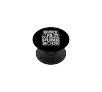 Raised On Foundational Punk Rock Music Fan PopSockets Adhesive PopGrip