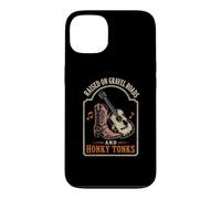 Raised on Gravel Roads and Honky Tonks Cowgirl Country Women Case for iPhone 13