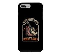 Raised on Gravel Roads and Honky Tonks Cowgirl Country Women Case for iPhone 7 Plus/8 Plus