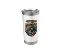 Raised On Hip Hop Shirt Old School Rap Tee Stainless Steel Insulated Tumbler