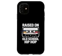 Raised On Old Retro School Hip Hop Cassette Tape 80s 90s Rap Case for iPhone 11