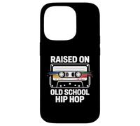 Raised On Old Retro School Hip Hop Cassette Tape 80s 90s Rap Case for iPhone 14 Pro