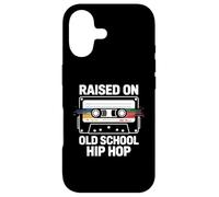 Raised On Old Retro School Hip Hop Cassette Tape 80s 90s Rap Case for iPhone 17