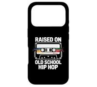 Raised On Old Retro School Hip Hop Cassette Tape 80s 90s Rap Case for iPhone 17 Pro