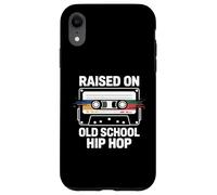Raised On Old Retro School Hip Hop Cassette Tape 80s 90s Rap Case for iPhone XR