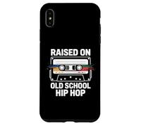 Raised On Old Retro School Hip Hop Cassette Tape 80s 90s Rap Case for iPhone XS Max