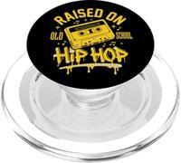 Raised ON Old School Hip HOP Cassette Graffiti Rap PopSockets PopGrip for MagSafe